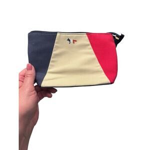 Maison Kitsune Tricolor Accessory Bag Small
